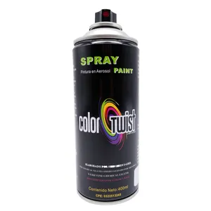 Pintura en Spray Color Twist Sólidos Amarillo Cat 400 Ml